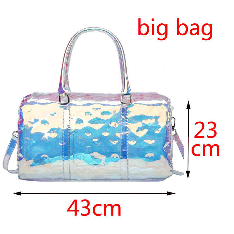 Laser Transparent Jelly Bag for Women